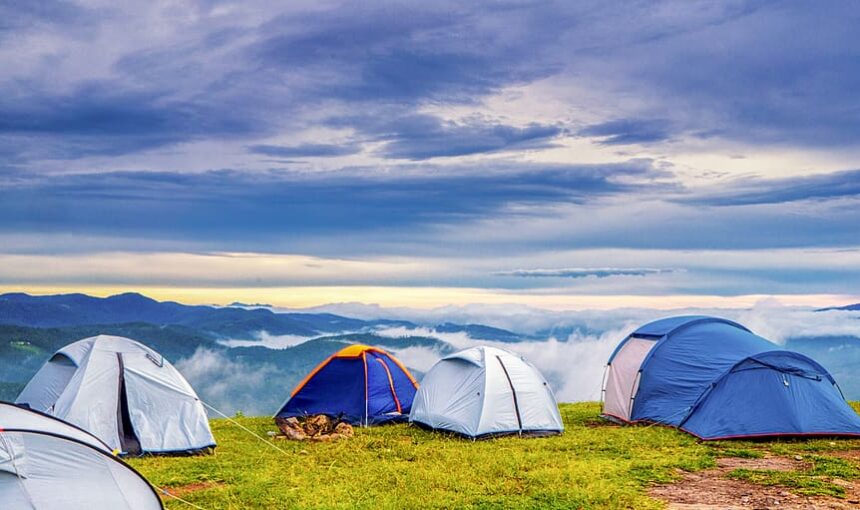 Camping in Peru
